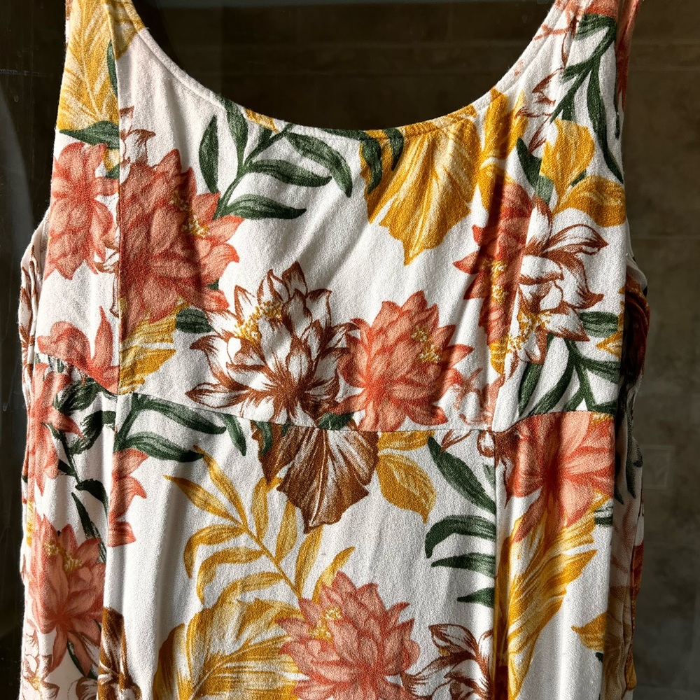 Rip Curl Open Back High Low Dress